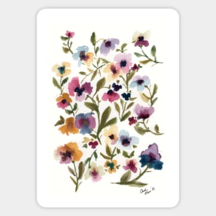 Pansies Sticker